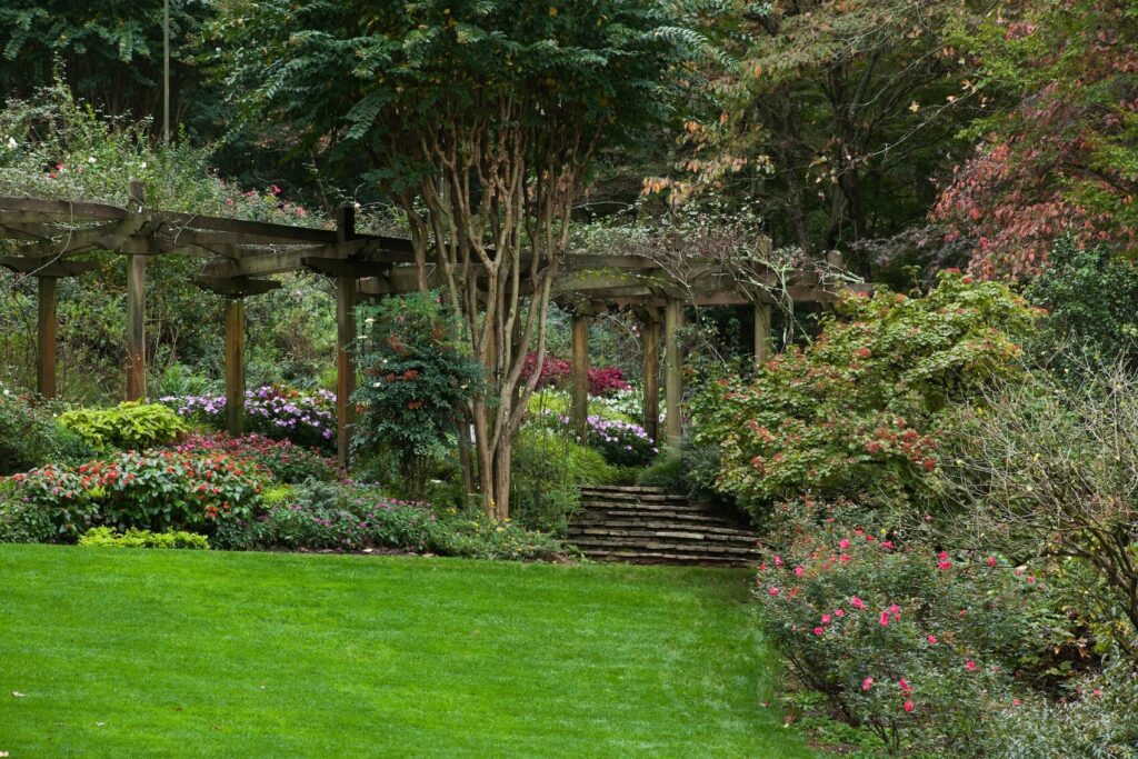 green-lawn-and-stairs-in-a-garden-of-flowers-2026-01-11-10-25-36-utc